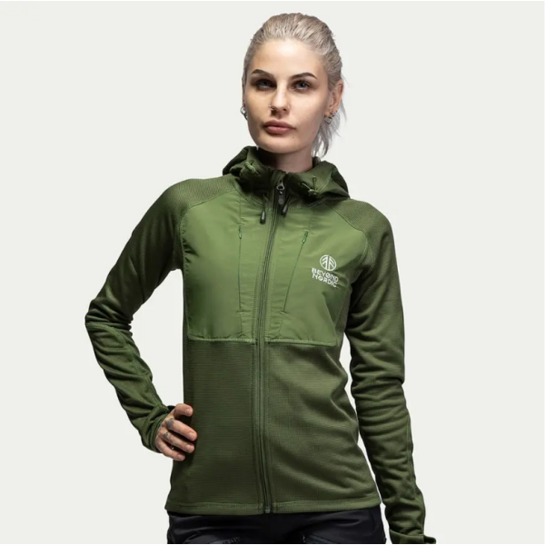 ŽENSKA FLIS JOPA BEYOND NORDIC ZELENA