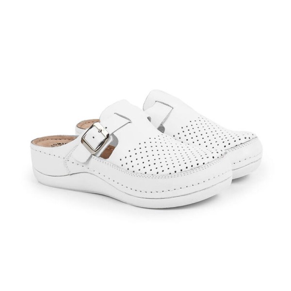 ŽENSKI DELOVNI NATIKAČI D-300 BELI