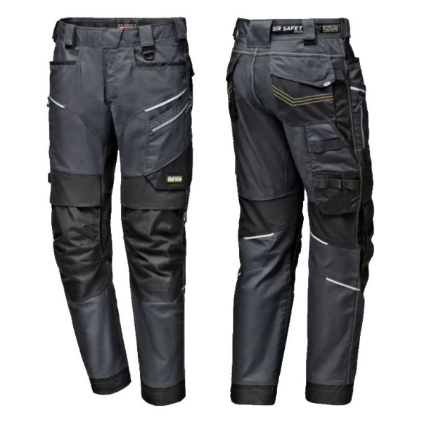 ŽENSKE DELOVNE HLAČE STRETCH CANVAS