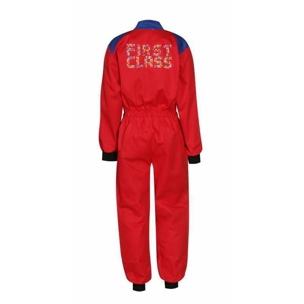 OTROŠKI KOMBINEZON V RDEČE MODRI BARVI