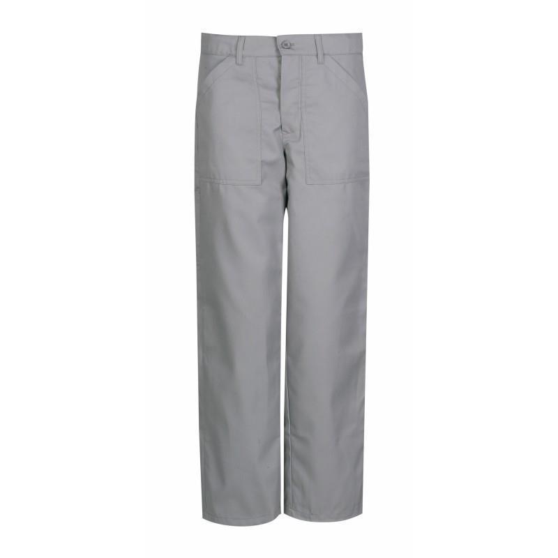 Delovne hlače do pasu Klasične, sive barve