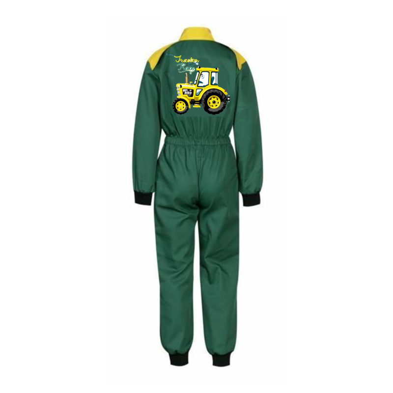 OTROŠKI KOMBINEZON V ZELENO RUMENI BARVI