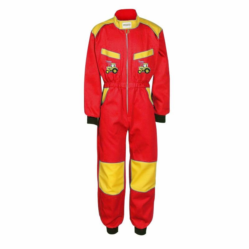 OTROŠKI KOMBINEZON V RDEČE RUMENI BARVI