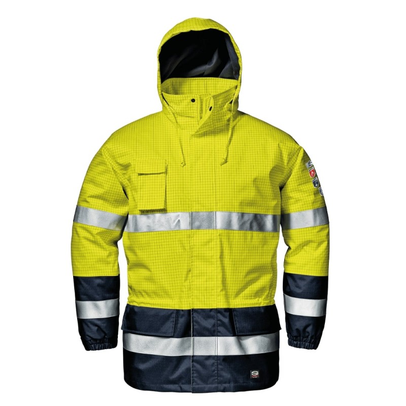 JAKNA HI VIS RUMENA MICROLINES SPLIT