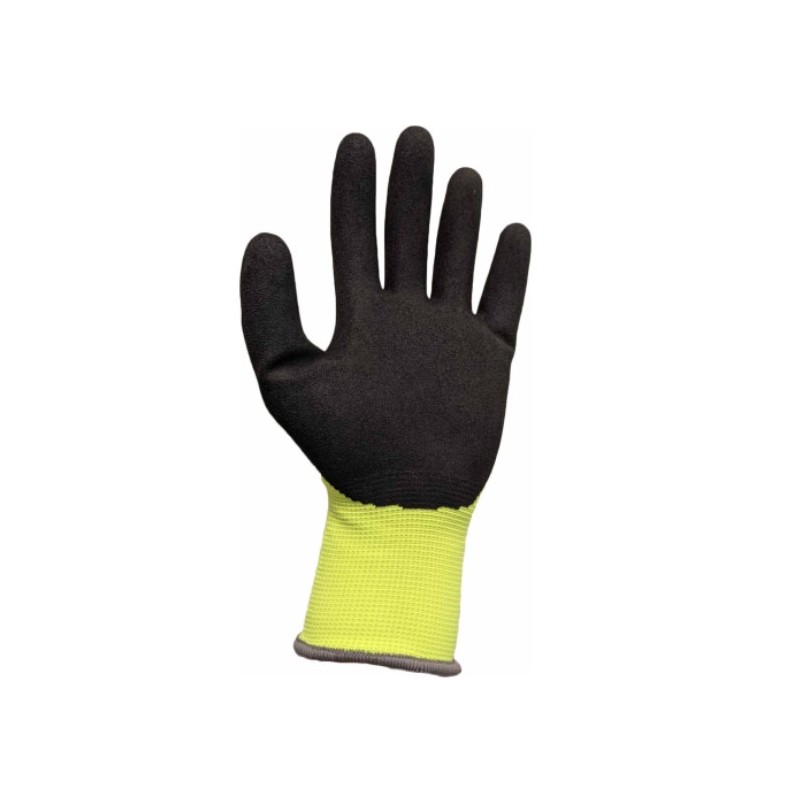 Rokavice s peskastim lateks premazom