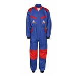 OTROŠKI KOMBINEZON - MODRO RDEČ