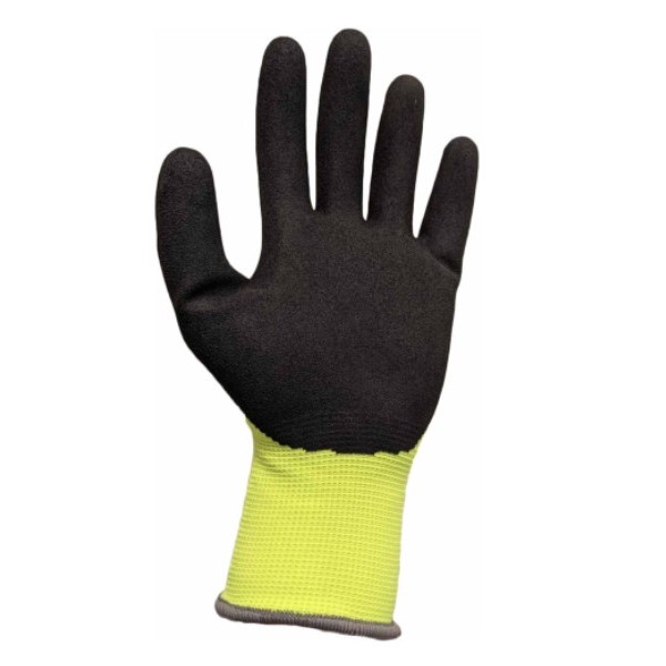 Rokavice s peskastim lateks premazom