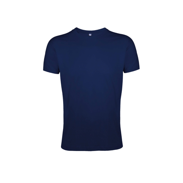 t-SHIRT MAJICA S KRATKIMI ROKAVI SOLS REGENT FIT temno modra