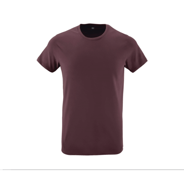 t-SHIRT MAJICA S KRATKIMI ROKAVI SOLS REGENT FIT temno rdeča