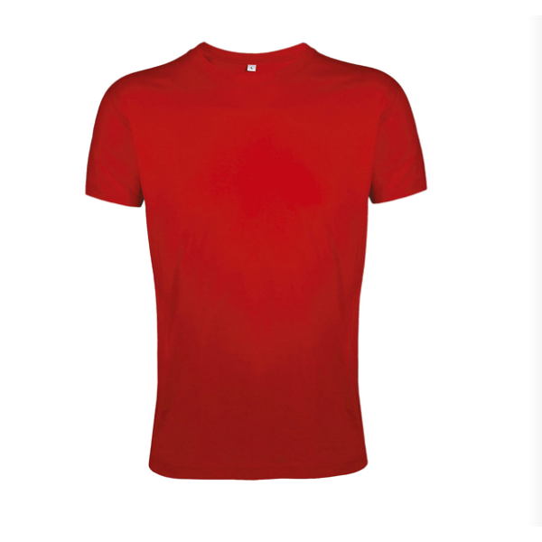 t-SHIRT MAJICA S KRATKIMI ROKAVI SOLS REGENT FIT rdeča