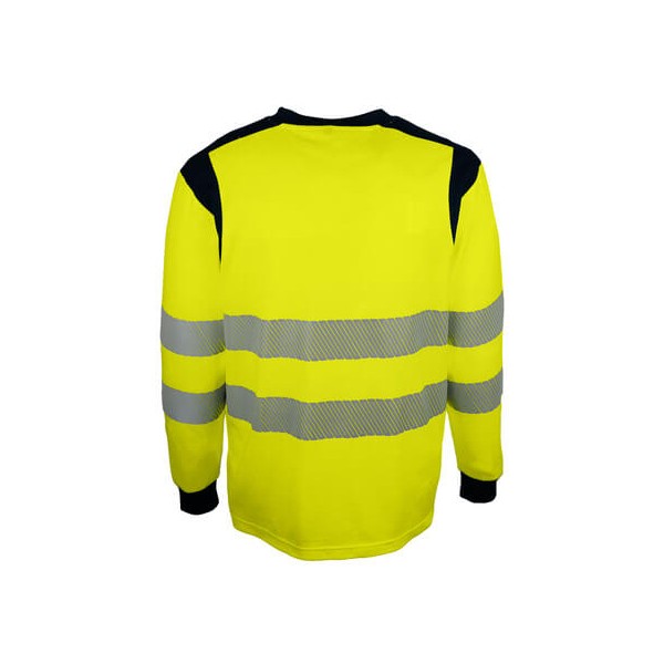 MAJICA DOLG ROKAV HI VIS RUMENA SUVA