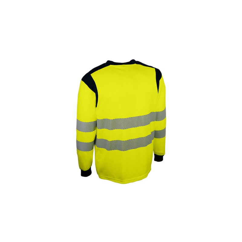 MAJICA DOLG ROKAV HI VIS RUMENA SUVA