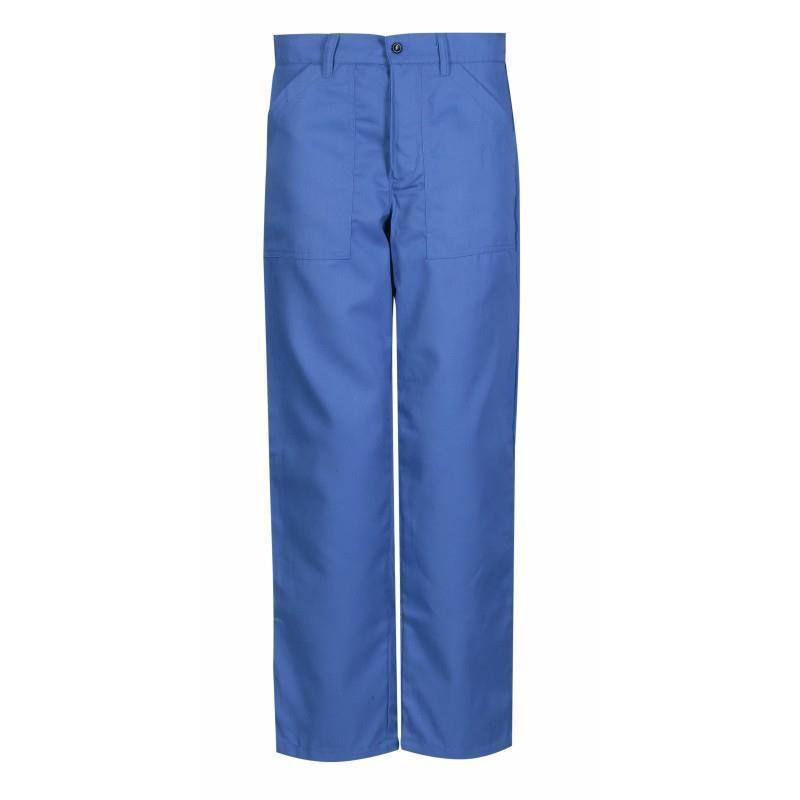 Delovne hlače do pasu Klasične, modre barve