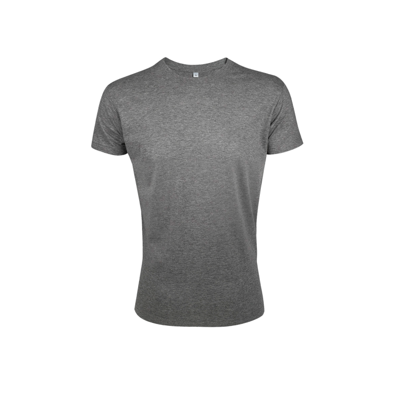 t-SHIRT MAJICA S KRATKIMI ROKAVI SOLS REGENT FIT siva