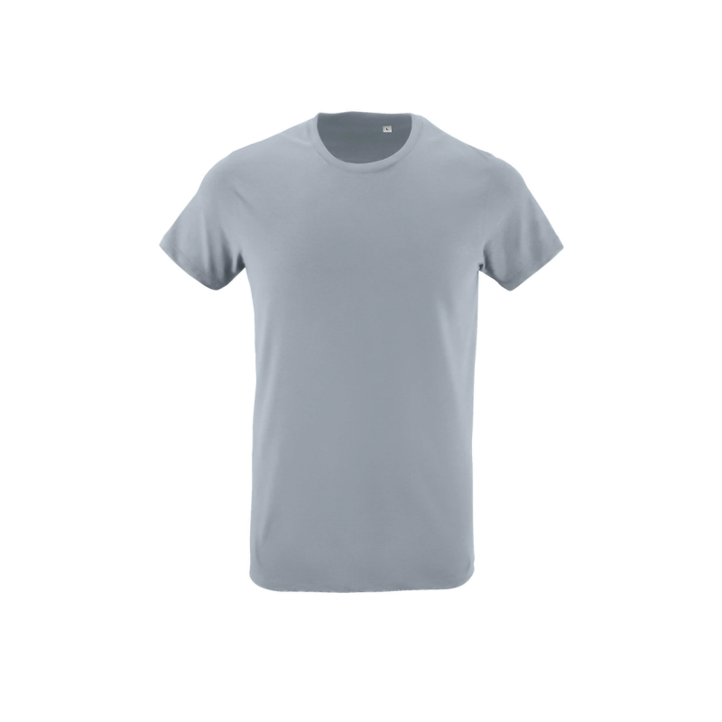 t-SHIRT MAJICA S KRATKIMI ROKAVI SOLS REGENT FIT svetlo siva