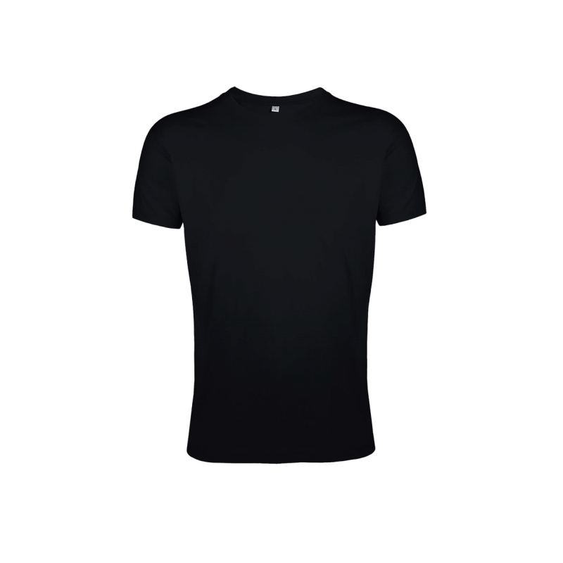 t-SHIRT MAJICA S KRATKIMI ROKAVI SOLS REGENT FIT črna