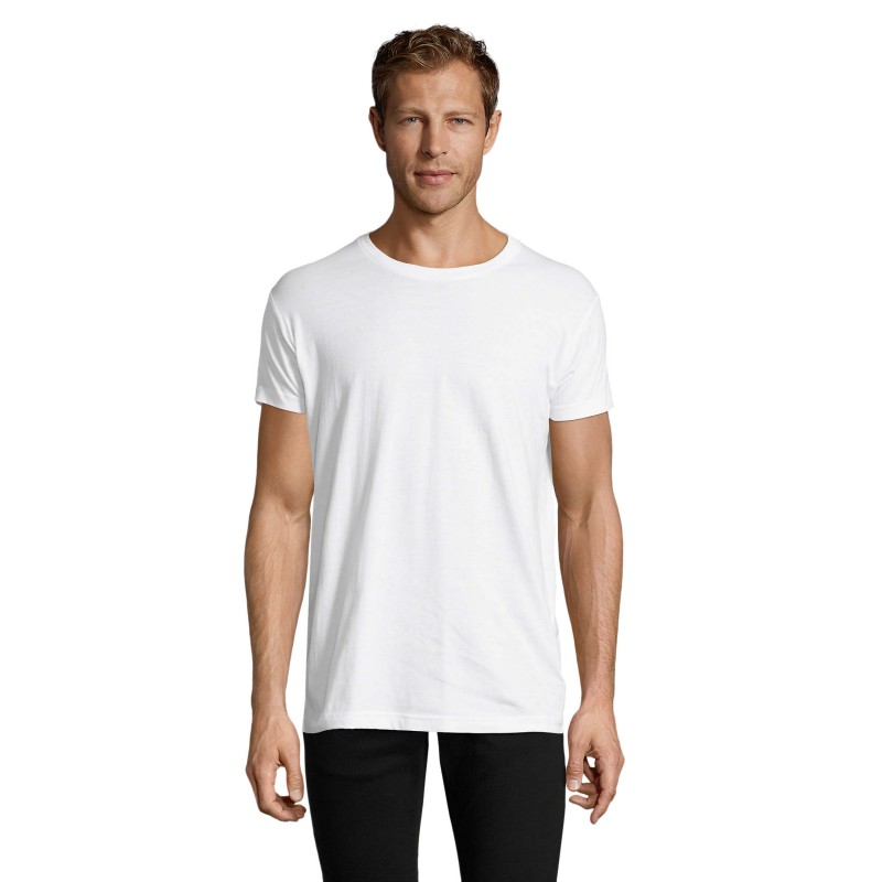 t-SHIRT MAJICA S KRATKIMI ROKAVI SOLS REGENT FIT bela