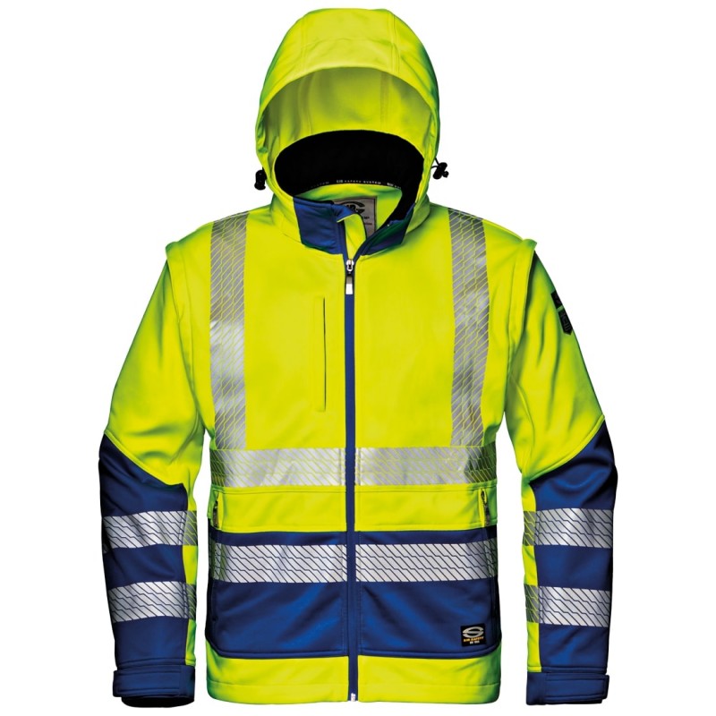 JAKNA SOFTSHELL HI VIS RUMENA STARMAX