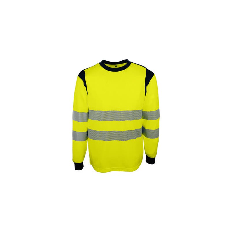 MAJICA DOLG ROKAV HI VIS RUMENA SUVA